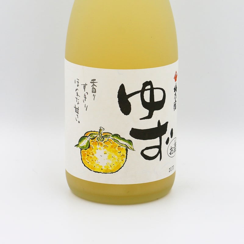 梅乃宿あらごしゆず酒（8度/720ml） | 港の酒屋 みつばや