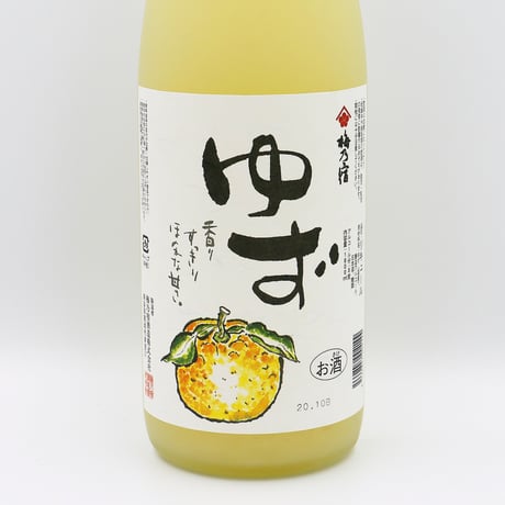 梅乃宿あらごしゆず酒（8度/1800ml）