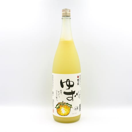 梅乃宿あらごしゆず酒（8度/1800ml）