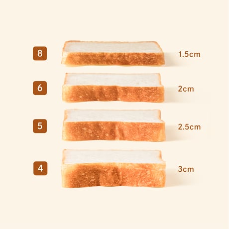 はじめての食パン１斤　　（※1枚ずつ個包装した状態で冷凍してあります）