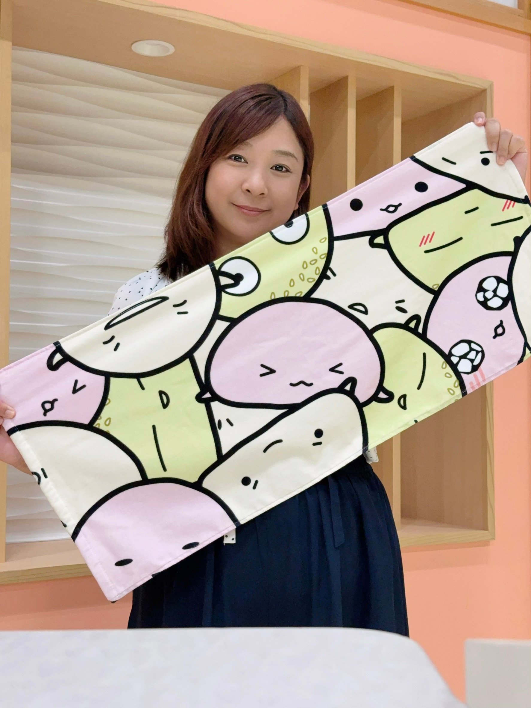 Tele フェイスタオル(初期) テレ金ちゃんフェイスタオル | ショップテレ金ちゃん