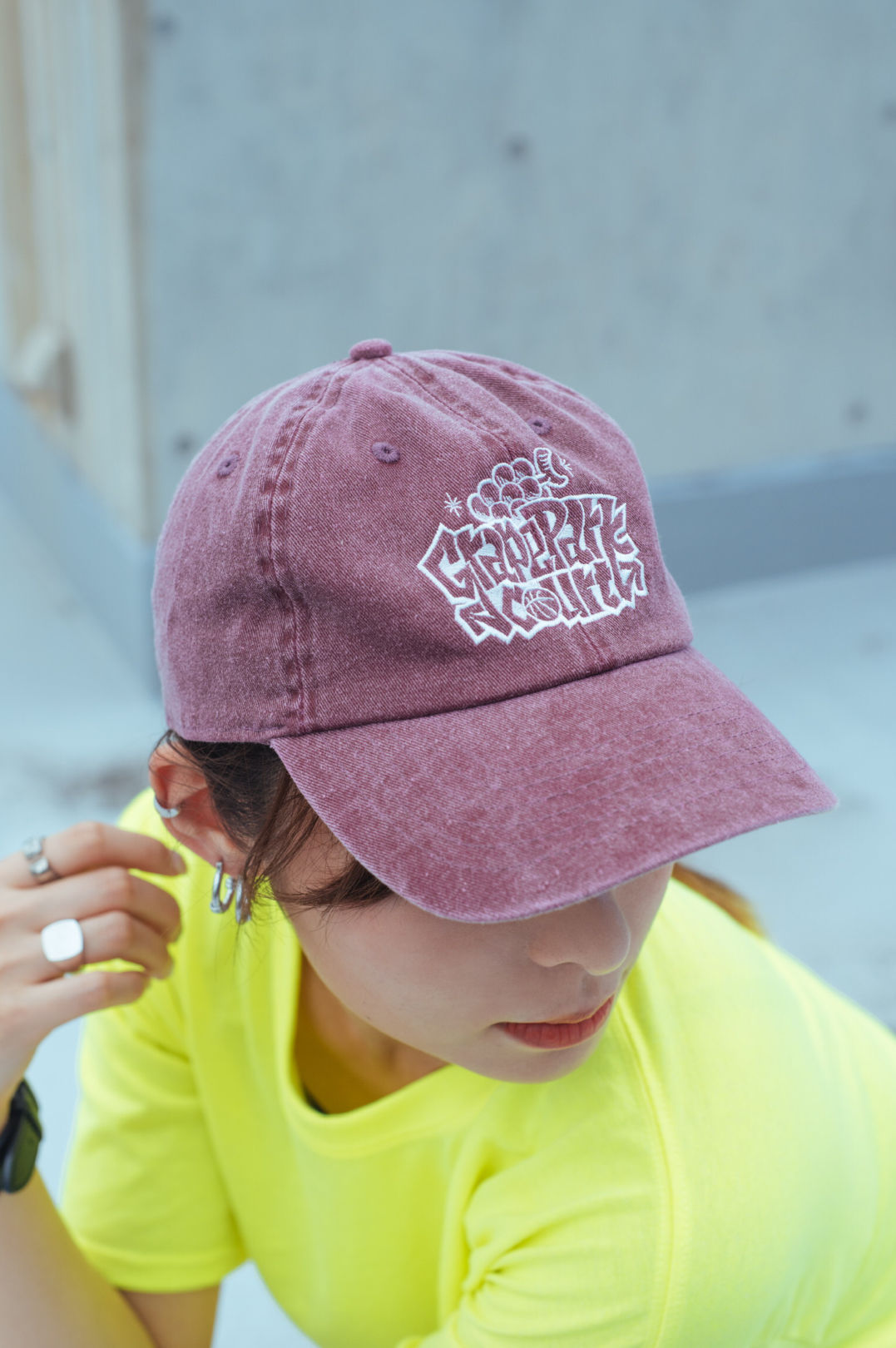 セレクトショップ　honeytrap grape キャップ Grape Park Court オリジナルキャップ | Grape Park Court