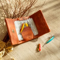 【EZOer to Angler コラボ商品】  Lure Wallet -ルアーウォレット‐【EZO DEER】