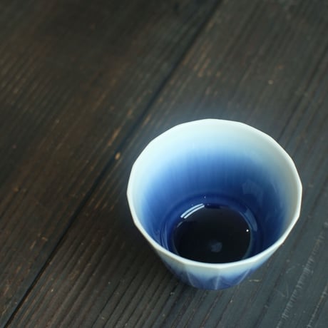 永草 陽平　流彩磁そば猪口