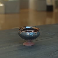 中村 寿美　ゴブレット（黒）