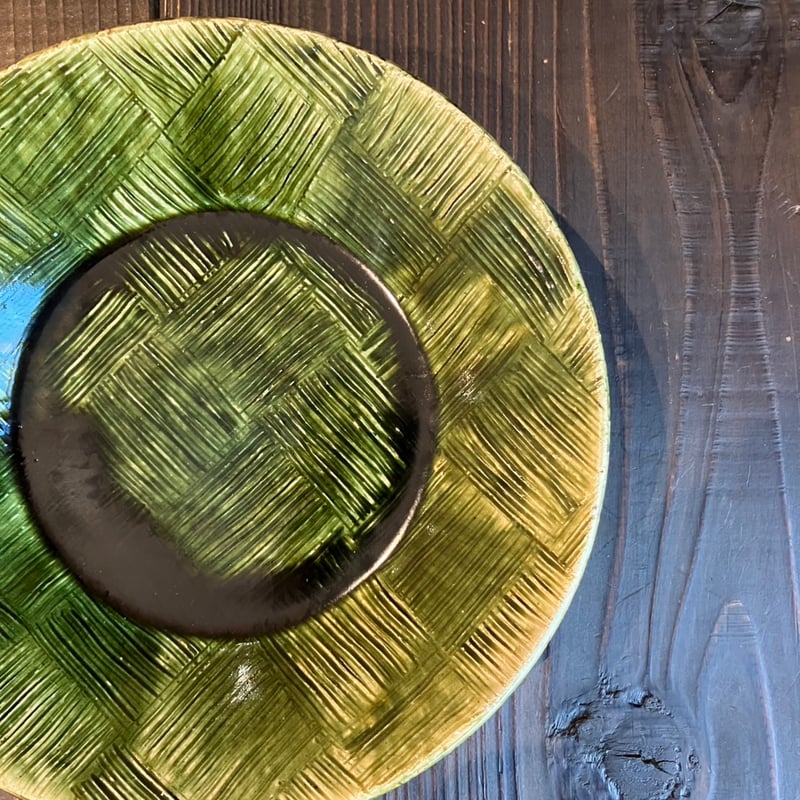 ★12/16まで　織部焼　つくし柄　美濃焼　小鉢揃え４点入　松峰作　松峰窯 12/16まで 織部焼 つくし柄 美濃焼 小鉢揃え4点入 松峰作