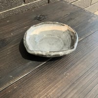 荘山窯　鼡志野平向付 ②