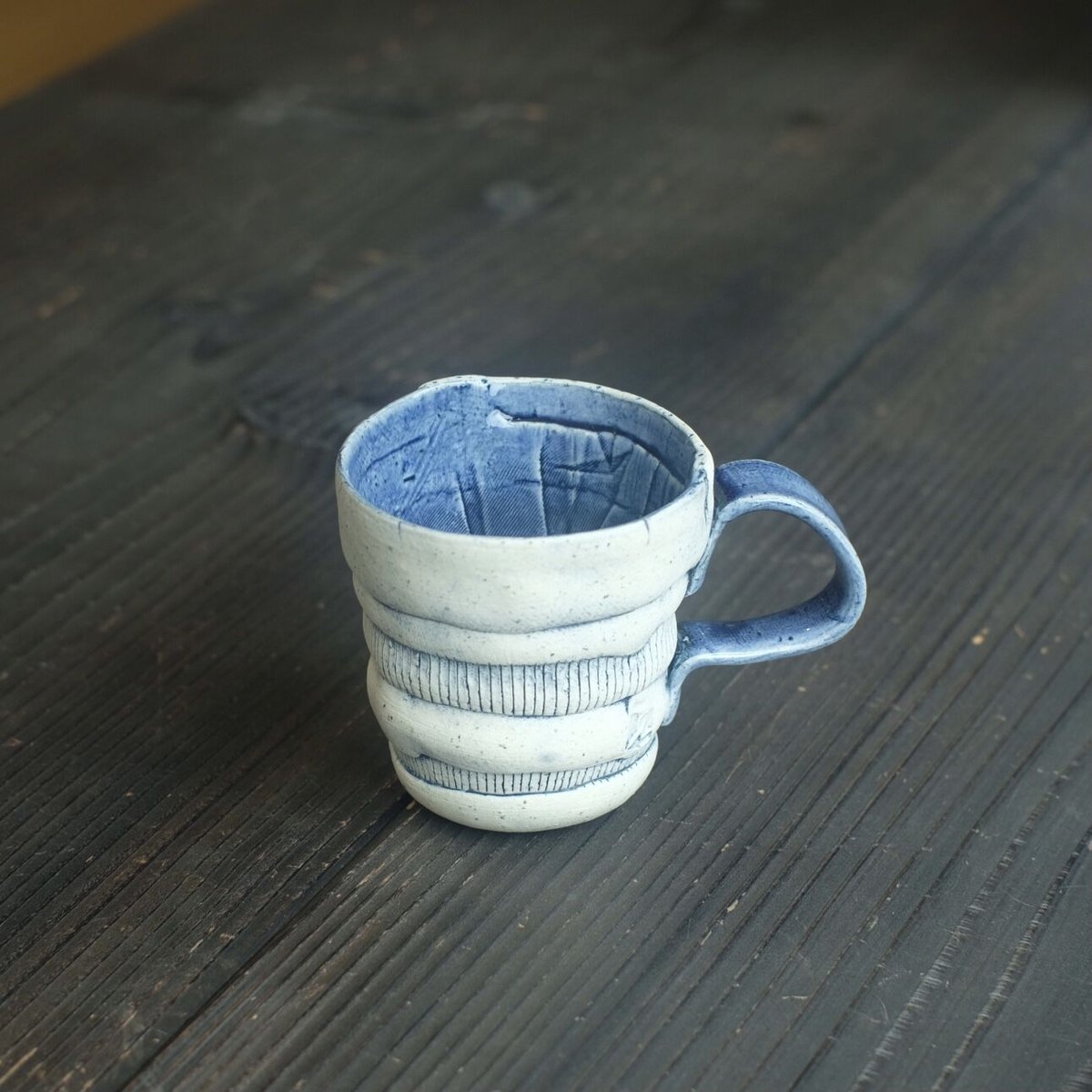 陶磁器 畑萬陶苑｜マグカップ 270ml Rim Mug 伊万里焼 鍋島焼 磁器 食器 父の