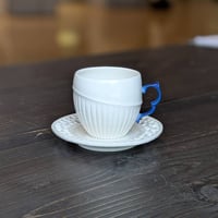 アサ佳　カップ＆ソーサー（ホワイト）