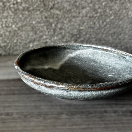 荘山窯　鼡志野鉢（特大）①