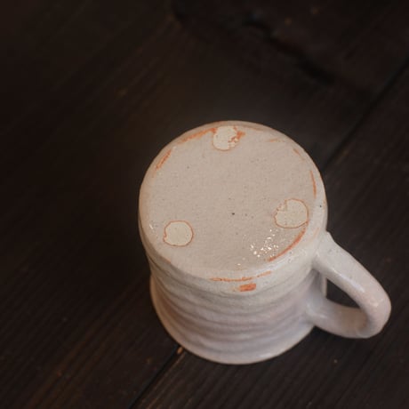 林 慶　志野マグカップ