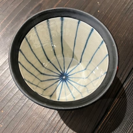 宗山窯　ゴブレット大　十草　曙