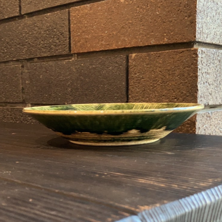 秀峰窯 市松織部7寸反深鉢 | セラミックパークMINO オンラインショップ