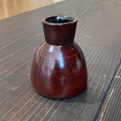 宗山窯　高台盃　唐草　曙