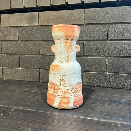 虎渓窯 赤志野花瓶大 | セラミックパークMINO オンラインショップ