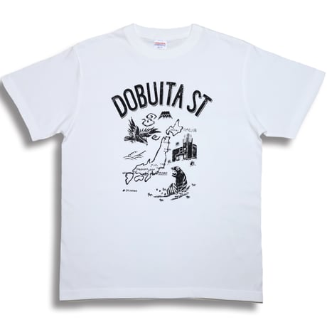 【白】横須賀ドブ板 オリジナル スカジャンTシャツ