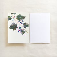 ポストカード【ノブドウ：1枚】-2023年CALENDAR「 H A N A U T A 」シリーズ-