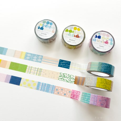 \ new /  MIWAX ×フミノナ ｍasking tape【 woods 】