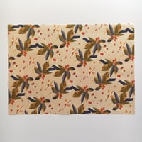 washi wrapping paper　和紙包装紙【donguri：1枚（A3二つ折）】