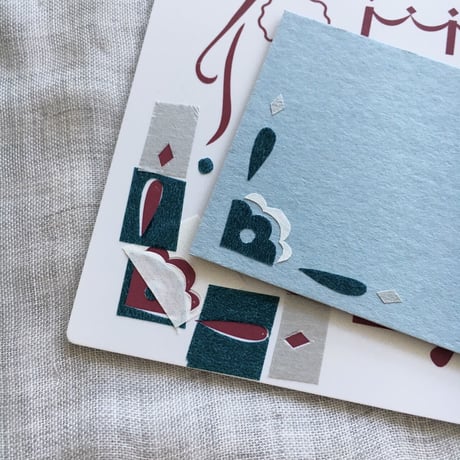 MIWAX ×フミノナ  Cuttingmat for Maskingtape【bitter】