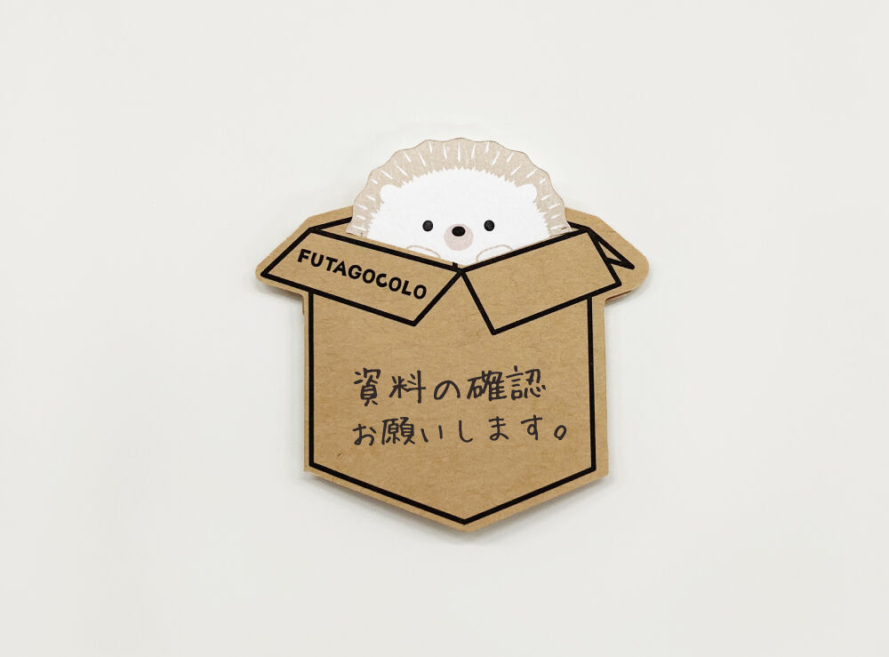 ももこ　ももこEdition 9040 　ハリネズミ プロフ必読　送料込 ふみ揃え便箋 ハリネズミとクローバー - レター・カード専門店