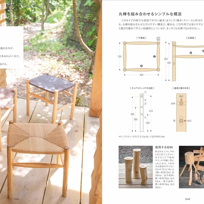 グリーンウッドワークで椅子を作る』 | GreenWoodwork協会直営店