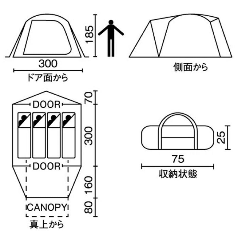 レンタル】【5泊6日】コールマン タフワイドドームIV/300 レンタル】【5泊6日】コールマン タフワイドドームIV/300