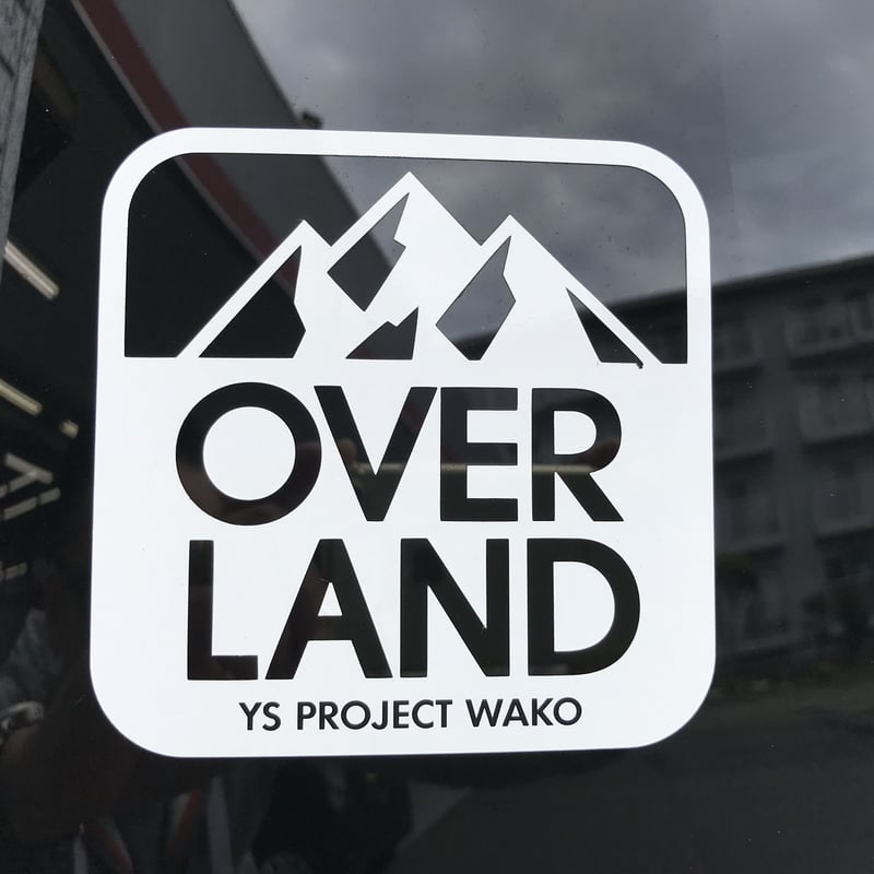 Over Land バナー　非売品 OVER LAND STORE