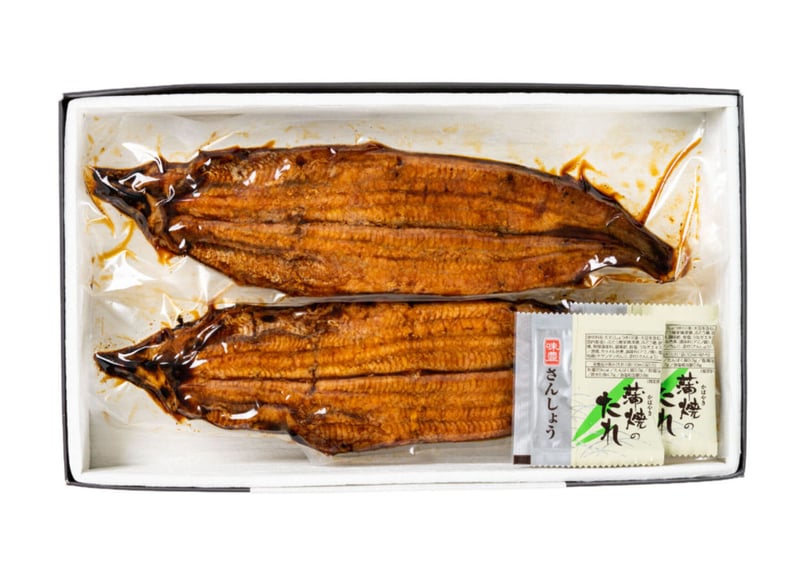 うなぎ蒲焼き大サイズ２尾(1/2を4p)真空冷凍品 うなぎ蒲焼（2尾）特特大／約170g 冷凍真空パック | うな徳屋