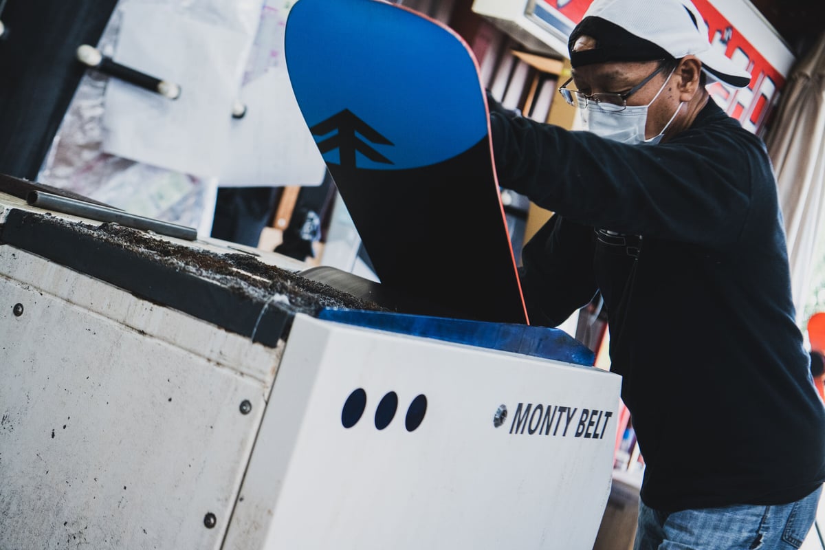 新品スキー専用】サンディング プレチューンナップ | Mountain LIFE WAX