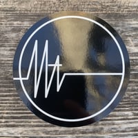Mountain LIFE wax  BIG LOGOステッカー