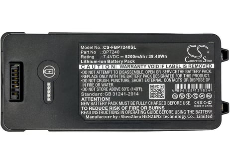 フルーク　FLUKE　BP7240互換バッテリー　(CS-FBP7240SL) 送料無料