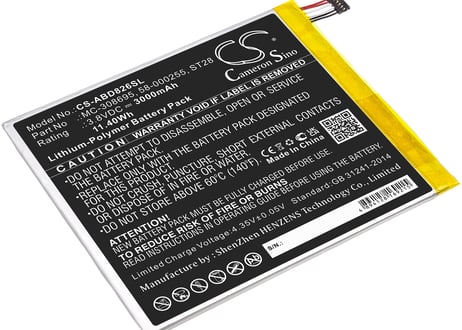 Kindle Fire 2019 9th Generation互換バッテリー (CS-ABD826SL) 送料無料