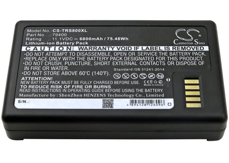 Trimble 79400互換バッテリー   (CS-TRS800XL) 送料無料