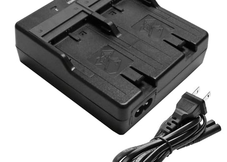 Sokkia/Topcon/RCA/Pentax対応 デュアルバッテリー互換充電器 7.2V1.2A パーツBDC-46/BDC-70他（DF-TOP60BA）