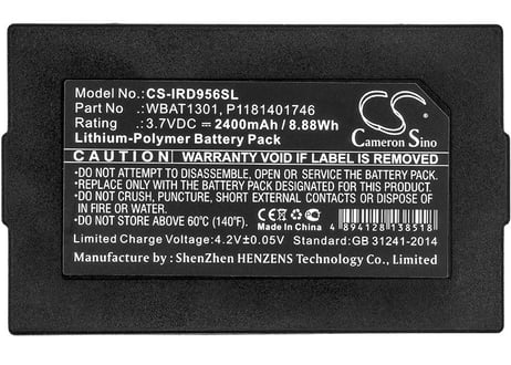 衛星携帯電話　Iridium 9560互換バッテリー　(CS-IRD956SL) 送料無料