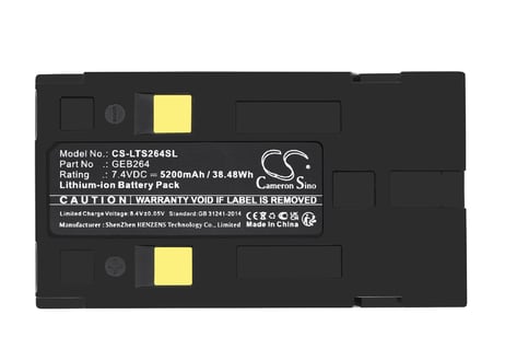 Leica TS01 Total Station 互換バッテリー  ( CS-LTS264SL) 送料無料
