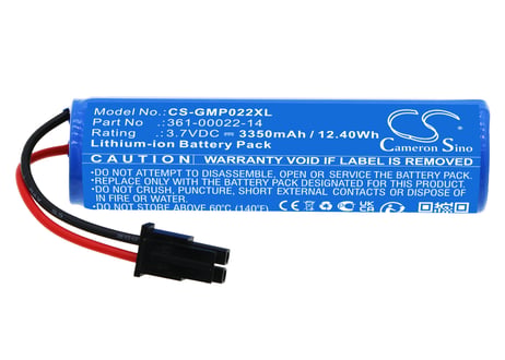 Garmin  PRO Control 2 remote receiver 互換バッテリー 3350mAh (CS-GMP022XL)