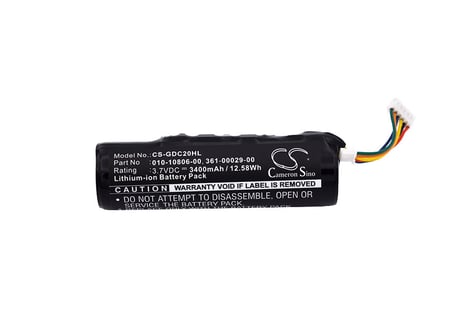 Garmin DC20, DC30, DC40互換バッテリー 3400mAh 　(CS-GDC20HL ) 送料無料