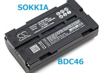 即納　SOKKIA ソキア SET230R 対応測量機器バッテリー BDC46　3400mAh  (CS-SDC46XL)国内発送　送料無料