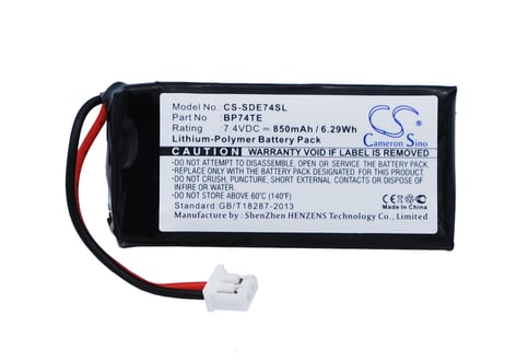 Dogtra  Edge transmitter互換バッテリー (CS-SDE74SL)