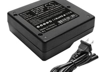 Sokkia/Topcon/RCA/Pentax対応 デュアルバッテリー互換充電器 7.2V1.2A パーツBDC-46/BDC-70他（DF-TOP60BA）
