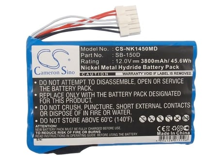 日本光電 DCB-ENEL12 LC-S2912NK互換バッテリー　(CS-NK1450MD) 送料無料