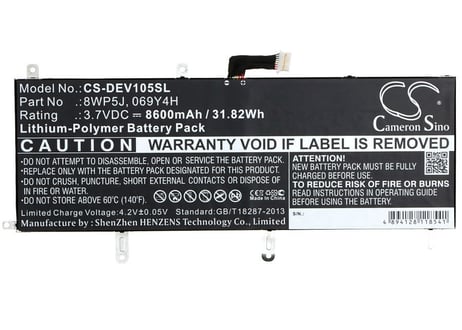 DELL Venue 10 互換バッテリー  (CS-DEV105SL) 送料無料