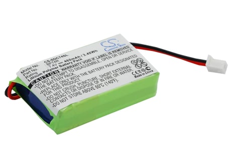 Dogtra 2500T Receiver 互換バッテリー (CS-SDC74SL)