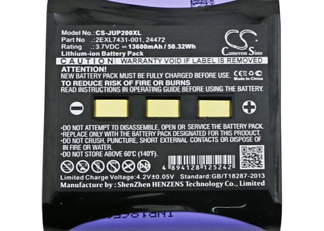 Sokkia Archer 2 Data Collector  FC-500互換バッテリー　(CS-JUP200XL) 送料無料