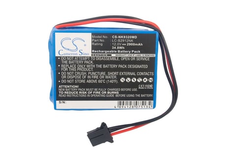 日本光電 DCB-ENEL12 LC-S2912NK互換バッテリー　(CS-NK9320MD) 送料無料