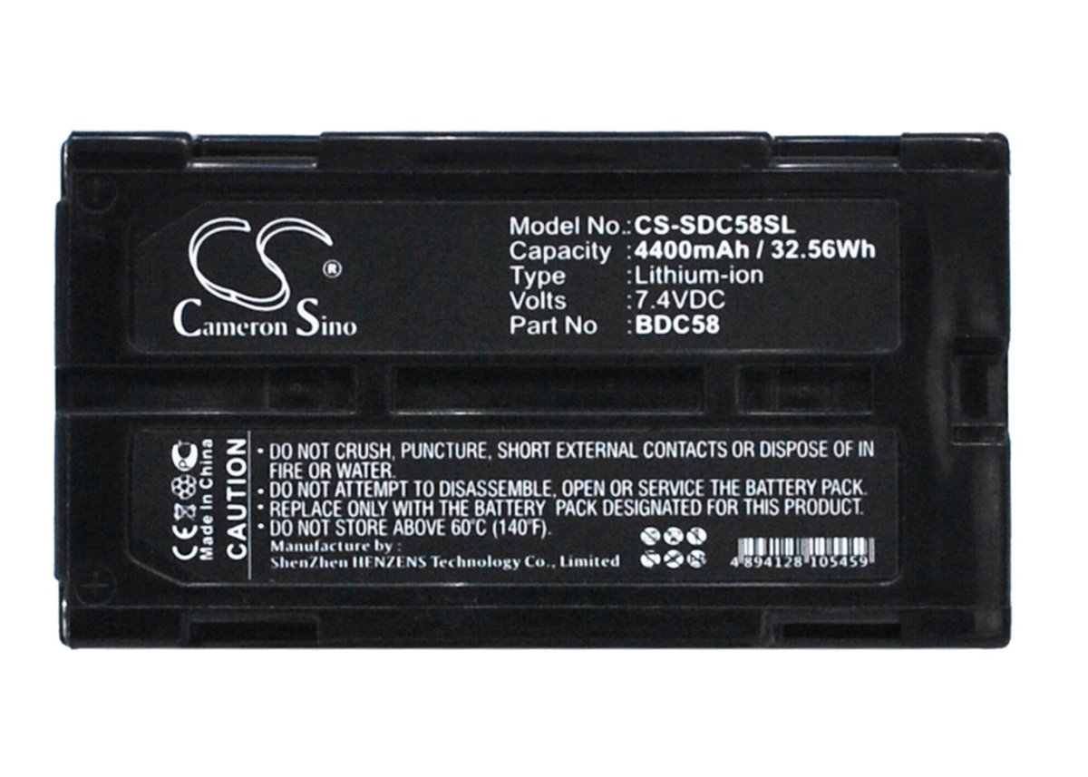 Sokkia SET230R,SET330R 互換バッテリー 4400mAh (CS-SDC5 Sokkia SET230R,SET330R 互換バッテリー 4400mAh (CS-SDC5