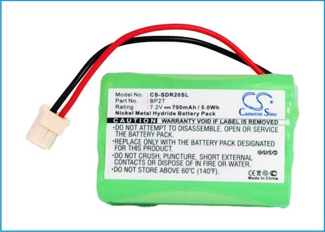 Dogtra  Transmitter 1800NC互換バッテリー (CS-SDR20SL)