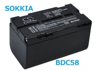 Sokkia SET230R,SET330R 互換バッテリー　4400mAh (CS-SDC58SL) 送料無料
